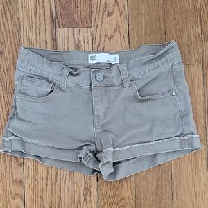 Juniors Khaki Shorts